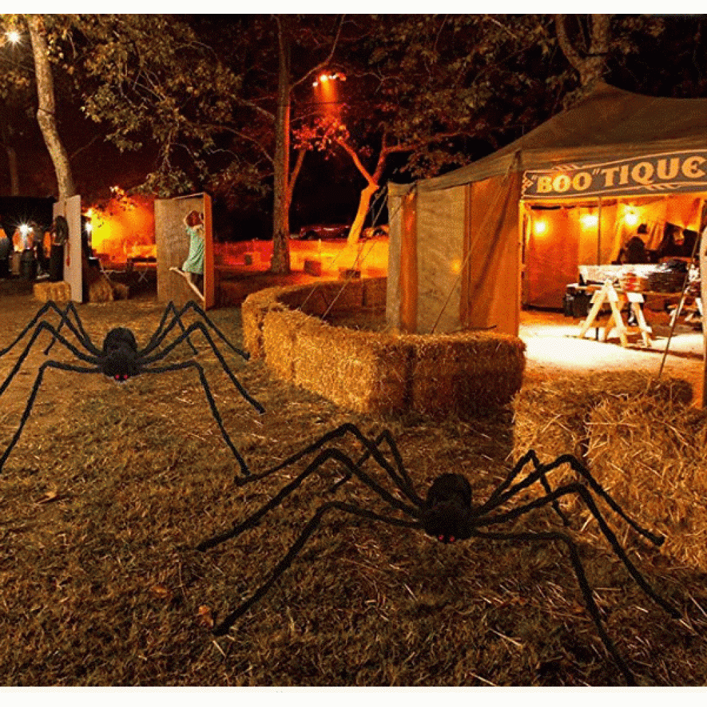 Pawliss Halloween Decorations Pcs Ft Giant Halloween Spider