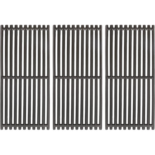17" Cast Iron Grill Grates for Charbroil Commercial Infrared 463355220 463242516 463242515 466242615 463243016 463346017 466242616 463364824 3-Burner Parts for Charbroil Grill Grates G466-0025-W1A