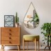 Wall Mirror Decorative Mirrors Mounted Decor Tear Drop Shape Wall-Mounted Gold for Bedroom Living Room Entryway Bathroom Vanity(Gold, 1-Pack)