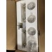 Sunset Lighting Four Light Stella Vanity - Clear Glass - With Champagne Gold Finish