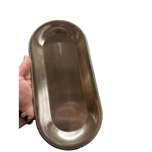 Everhome™ Beaded Metal Vanity Tray in Brushed Nickel, 1 ct - Harris Teeter