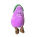 Mikey the Joyful Eggplant | 15″-L Huggable Friends