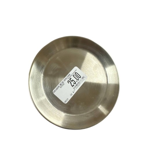 The Threadery Jabonera De Acero Inoxidable Color Cromo