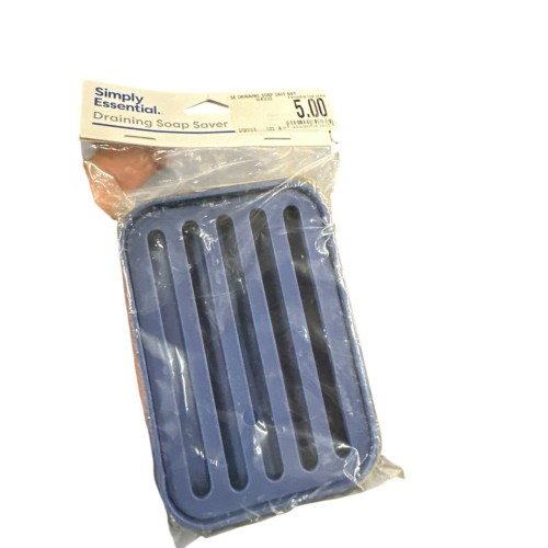 1Pack Soap Dish with Drain