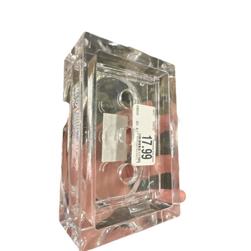 Clear Acrylic Hotel Collection Soap Dish