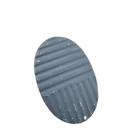 Studio 3B Rubber Lines Soap Dish In Tuxedo