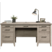 Sauder® Summit Station 66" W Executive Desk, Laurel Oak
