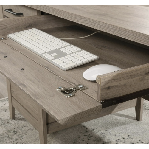 Sauder® Summit Station 66" W Executive Desk, Laurel Oak