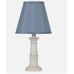 Mix & Match 4.5x8x7" Slate Blue Accent Lamp Shade, Round