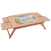 Bits and Pieces - Jumbo Puzzle Plateau Lounger with Cover, Legs, and Storage Drawers - 1500 pc Puzzle Accessories - Portable Puzzle Table - 25½”x 34½”