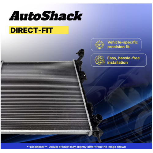 AutoShack Radiator for 2007-2011 Toyota Camry 2.4L 2.5L FWD RK1168