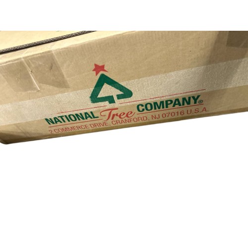 National Tree Company Artificial Slim Christmas Tree, Green, Kingswood Fir, Includes Stand, 6.5 Feet