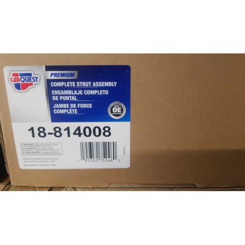 Genuine CARQUEST Premium Complete Strut Assembly Coil Spring Mount 18-814008