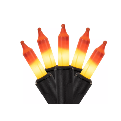 Hyde and Eek Boutique 100ct Mini String Lights - Orange & Purple - Tested Hyde and Eek Boutique 100ct Mini String Lights - Orange & Purple - Tested