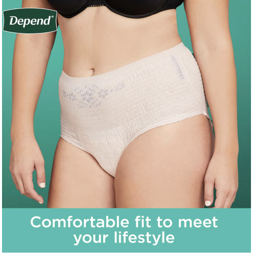 Depend Fresh Protection Women's Underwear Size Large 17ct Depend Fresh Protection Women's Underwear Size Large 17ct