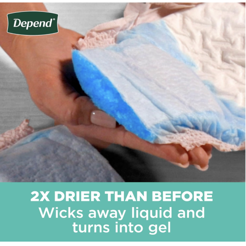 Depend Fresh Protection Women's Underwear Size Large 17ct Depend Fresh Protection Women's Underwear Size Large 17ct