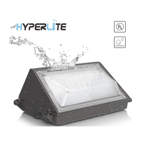 HYPERLITE 120W LED Wall Pack Light with Dusk to Dawn Photocell 15,600LM UL/DLC Wall Pack HYPERLITE 120W LED Wall Pack Light with Dusk to Dawn Photocell 15,600LM UL/DLC Wall Pack