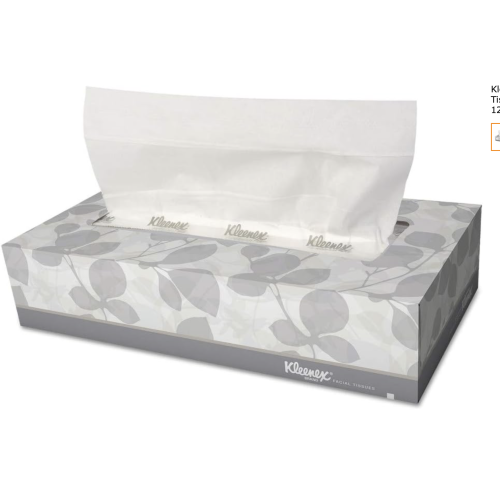 Kleenex 3076 White Facial Tissue, 2-Ply, 125/box, 12/carton Kleenex 3076 White Facial Tissue, 2-Ply, 125/box, 12/carton