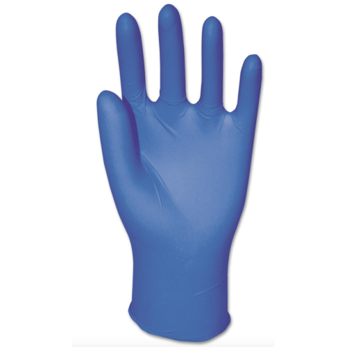 Boardwalk® Disposable General-Purpose Powder-Free Nitrile Gloves. Size X-Large. 5 mil. 9.5 in. Blue. 100 gloves/box. Boardwalk® Disposable General-Purpose Powder-Free Nitrile Gloves. Size X-Large. 5 mil. 9.5 in. Blue. 100 gloves/box.