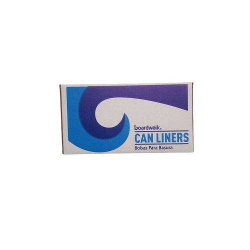 Boardwalk Drawstring Kitchen Bags, 13 Gal, 0.8 Mil, White, 50 Bags/roll, 2 Rolls/carton