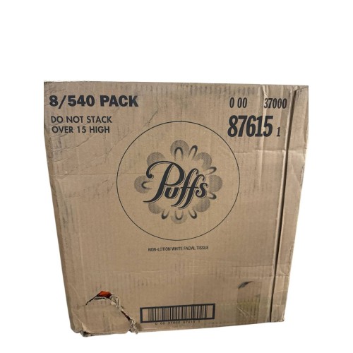 Puffs Basic Facial Tissues - 2 Ply, Assorted, 180 Per Box
