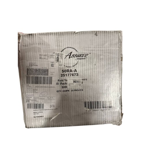 Impact Rest Assured Seat Covers, 250/Pack, 20 Packs/Carton