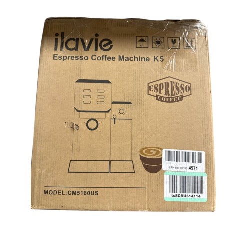 Espresso Machine with Integrated Automatic Milk Frother 6 in 1, 20 Bar Espresso Cappuccino Latte Maker with 24 oz Detachable Milk Reservoir, Ideal for Home Use