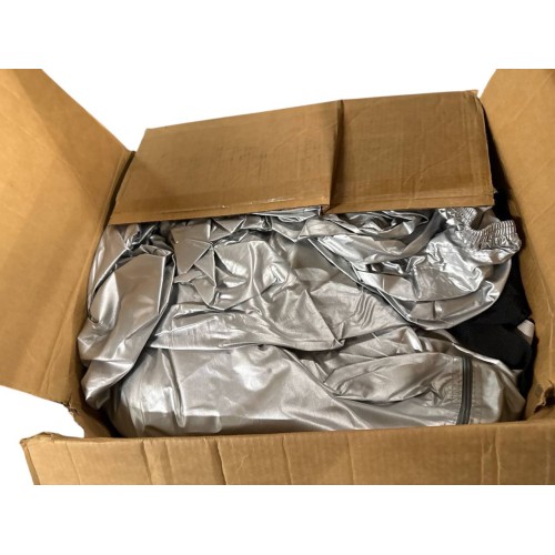 Travel Trailer RV Cover 24'-27' Water-Resistant Anti-UV Camper Cover for Winter Snow with Jack Cover 4 Tire Covers and Gutter Covers