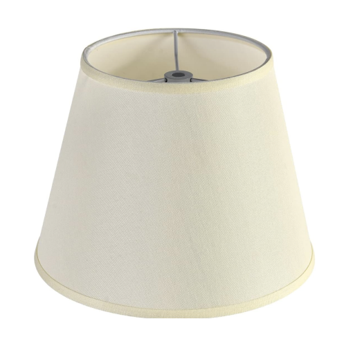 Table Lampshade for Table Lamps Floor Light Shade Mini Table Lampshade Replacement Size 6.3" Top Dia x 10" Bottom Dia x 7.9" Slant Height Farmhouse Fabric Diffuser Spider Mould Beige Lamp Cover