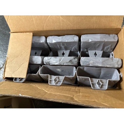 Expert Gardener Faux Stone No-Dig Landscape Edging, 10-ft., Plastic, Gray