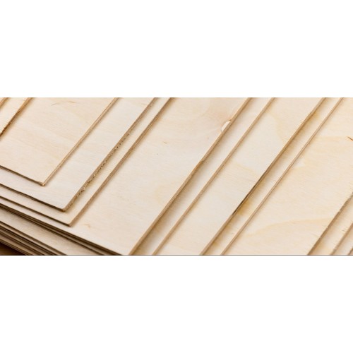 Quantity of (10) Bundles of 3.4mm 48 x 96 Nominal Overlay Meranti Plywood