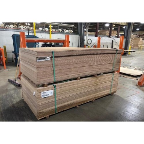 Quantity of (10) Bundles of 3.4mm 48 x 96 Nominal Overlay Meranti Plywood