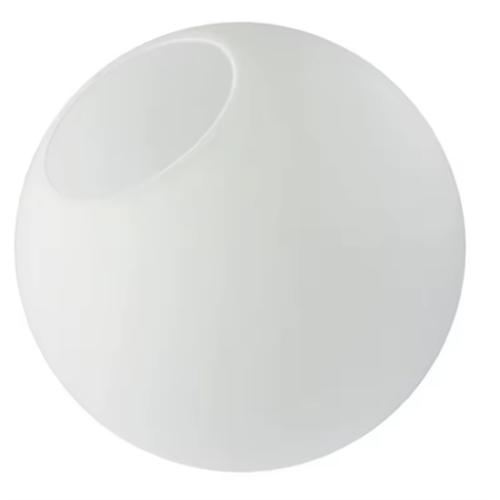 LUMINANCE 12" OPAL Neckless 5-inch Opening Ball G311 Light Shade