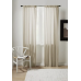 Studio 3B Rod Pocket Window Panel Curtains 50X84" 100% Belgian Linen Khaki
