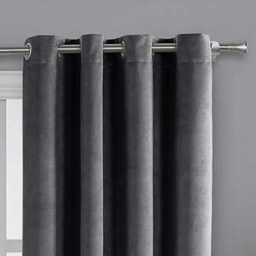 Silk Home Total Blackout Velvet Window Curtain Panel Pair 52''x84'' Each Panel