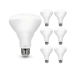 FEIT Dimmable LED 5000K Daylight 6-Pack