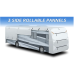 300D Top Class A RV Cover with Waterproof PU Coating Rip-Resistent & Anti-UV Winter Camper Cover Fits 37' to 40' Motorhome