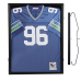 Jersey Display Frame Case Large Frames Shadow Box Lockable with UV Protection Acrylic Hanger and Wall Mount Option for Baseball Basketball Football Soccer Hockey Sport Shirt