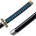 Zisu Demon Katana Sword, About 41 inches, Hashira Pillars & Protagonist Katana for Cosplay Purpose, Anime Original Texture