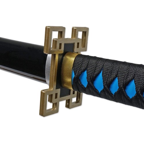 Zisu Demon Katana Sword, About 41 inches, Hashira Pillars & Protagonist Katana for Cosplay Purpose, Anime Original Texture