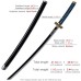 Zisu Demon Katana Sword, About 41 inches, Hashira Pillars & Protagonist Katana for Cosplay Purpose, Anime Original Texture