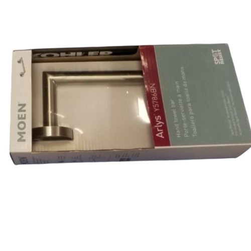 Y5786BN Moen Arlys 7-1/4" Towel Bar Brushed Nickel