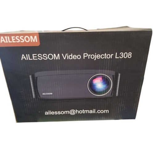 Native 1080P 5G WiFi Bluetooth Projector, AILESSOM 20000LM 450" Display Support 4K Movie Projector