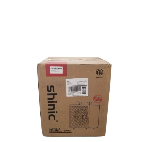 Shinic Electric Garage Heater 240V, 4,800-watt Fan-Forced Industrial Heater, With Thermostat Control, Carrying Handle, Heavy Gauge Steel, Nema 6-30P Garage Heaters for Workshop, Construction Site