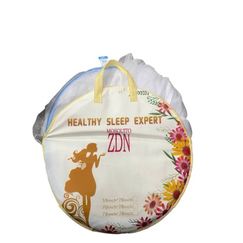 AMMER Pop-Up Mosquito Net Tent for Beds Portable Folding Design with Net Bottom for Baby Adults Trip (79 x71x59 inch) AMMER Pop-Up Mosquito Net Tent for Beds Portable Folding Design with Net Bottom for Baby Adults Trip (79 x71x59 inch)