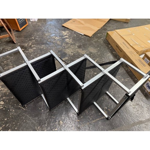 Dog Ramps with 5 Stairs, Upgraded Aluminum Frame Pet Steps for SUV, Cars, High Beds, Portable and Folding Stair for Large Dog up to 200Lbs with Light Weight and Non-Slip Surface