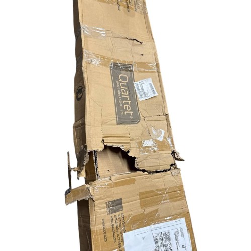 Quartet 48 inch Commerical Alloy Steel Garment Shelf RackQuartet 48 inch Commerical Alloy Steel Garment Shelf Rack