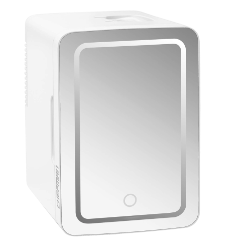 Iceman 6L Mirrored Beauty Mini Fridge with LED Lighting