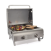 Cuisinart CGG-306 Chef's Style Portable Propane Tabletop 20,000 BTU Professional Gas Grill + Cuisinart CNW-328 Non Stick 11-Inch Grill Wok