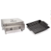 Cuisinart CGG-306 Chef's Style Portable Propane Tabletop 20,000 BTU Professional Gas Grill + Cuisinart CNW-328 Non Stick 11-Inch Grill Wok